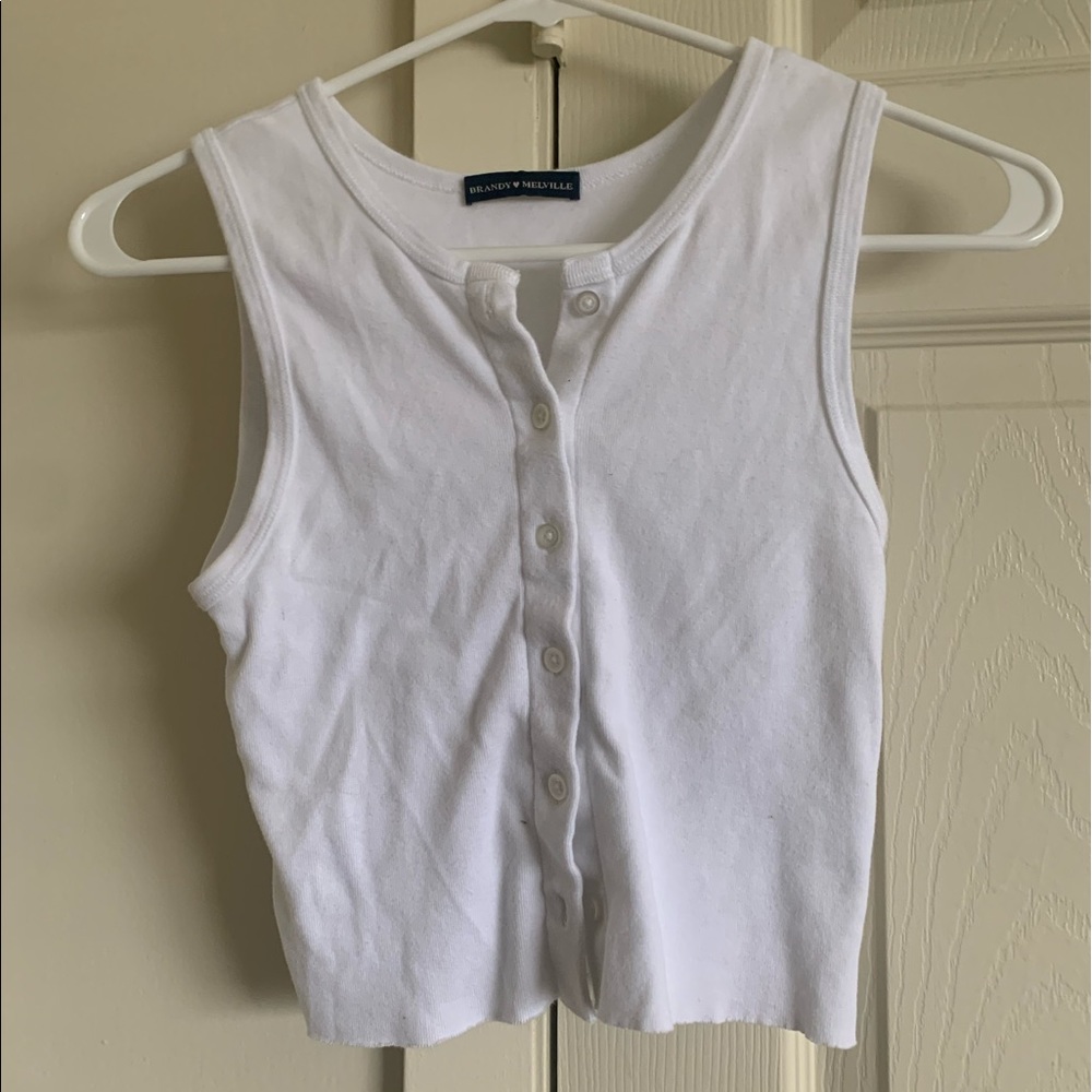 RHEA BUTTON BRANDY MELVILLE TANK!